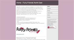 Desktop Screenshot of furryfriendsnortheast.co.uk